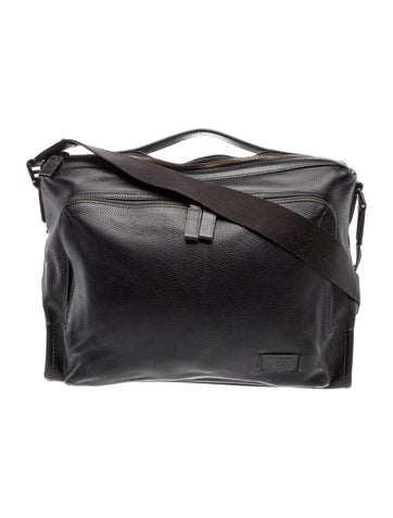 Tumi Leather Crossbody Bag
