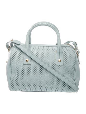 Leather Top Handle Bag