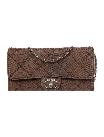 Python Ultimate Stitch Clutch on Chain