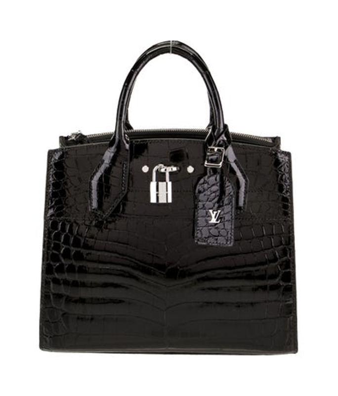 Louis Vuitton Vuitton Crocodile City Steamer Pm