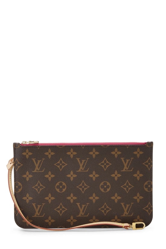 Monogram Canvas Neverfull Pouch MM NM