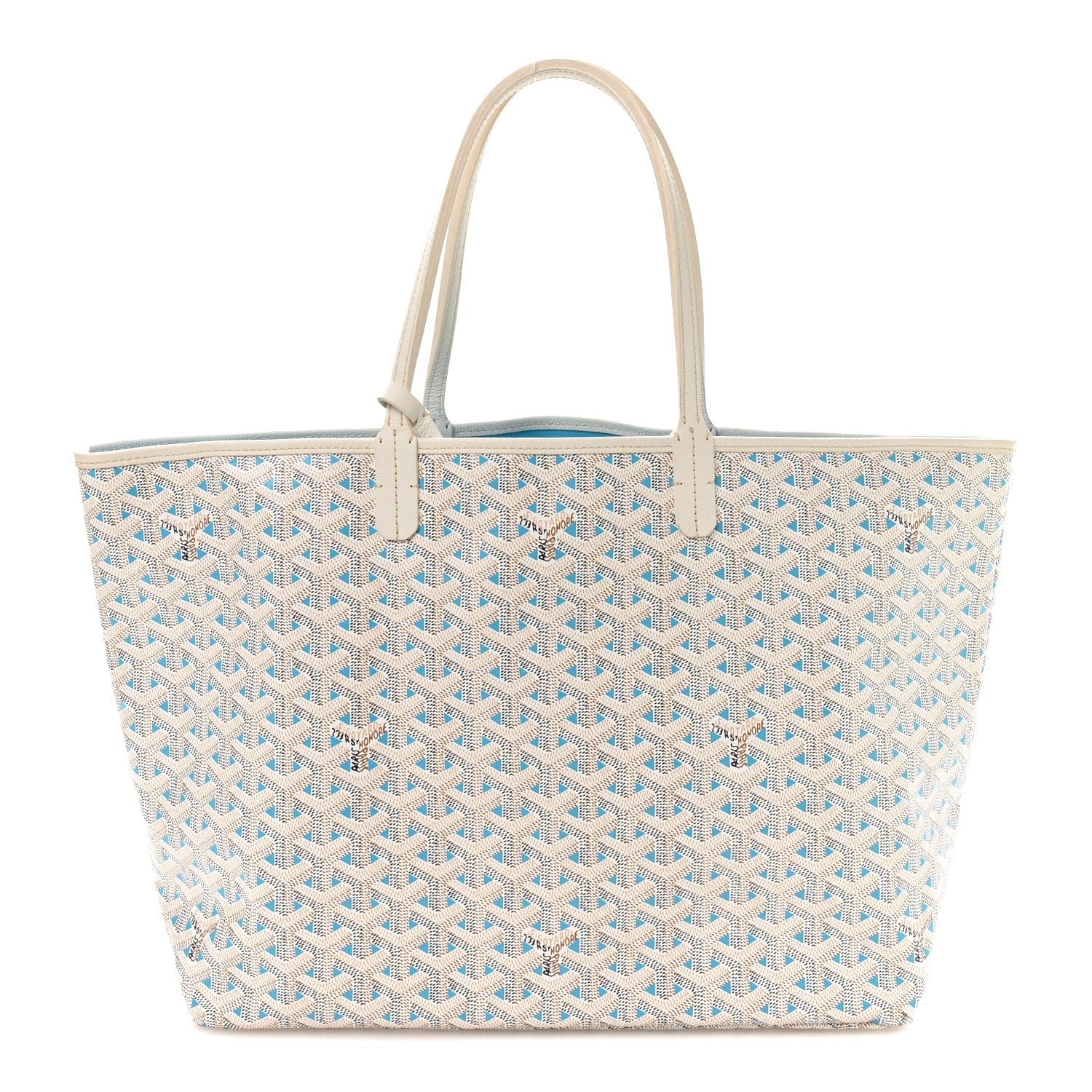 Goyard Goyardine Saint Louis Claire Voie PM White Opaline