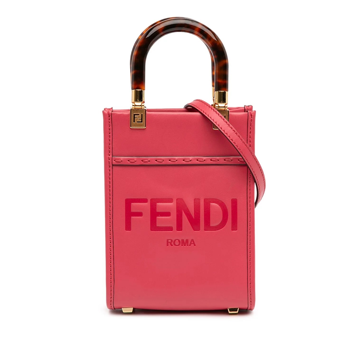 Calf Leather Mini Sunshine Shopper Tote