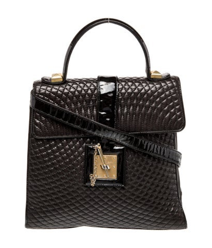 Bally Leather Top Handle Bag