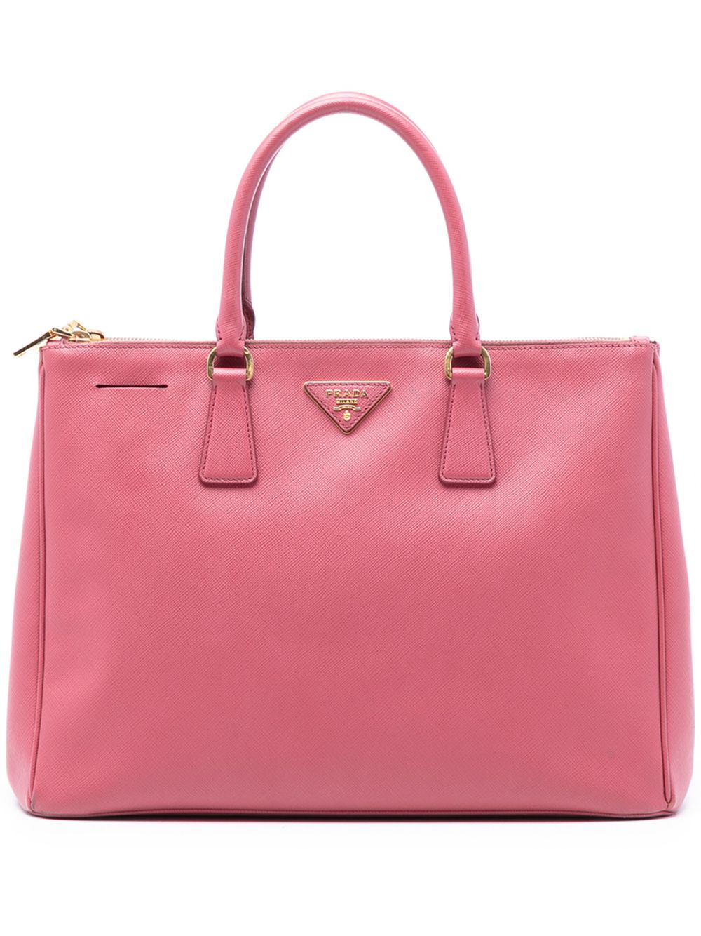 2010-2025 Medium Saffiano Lux Galleria Double Zip Tote satchel