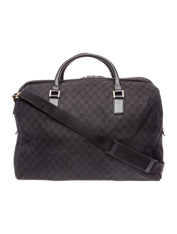 GG Canvas Weekender Bag