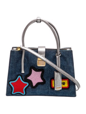 Denim Crossbody Bag