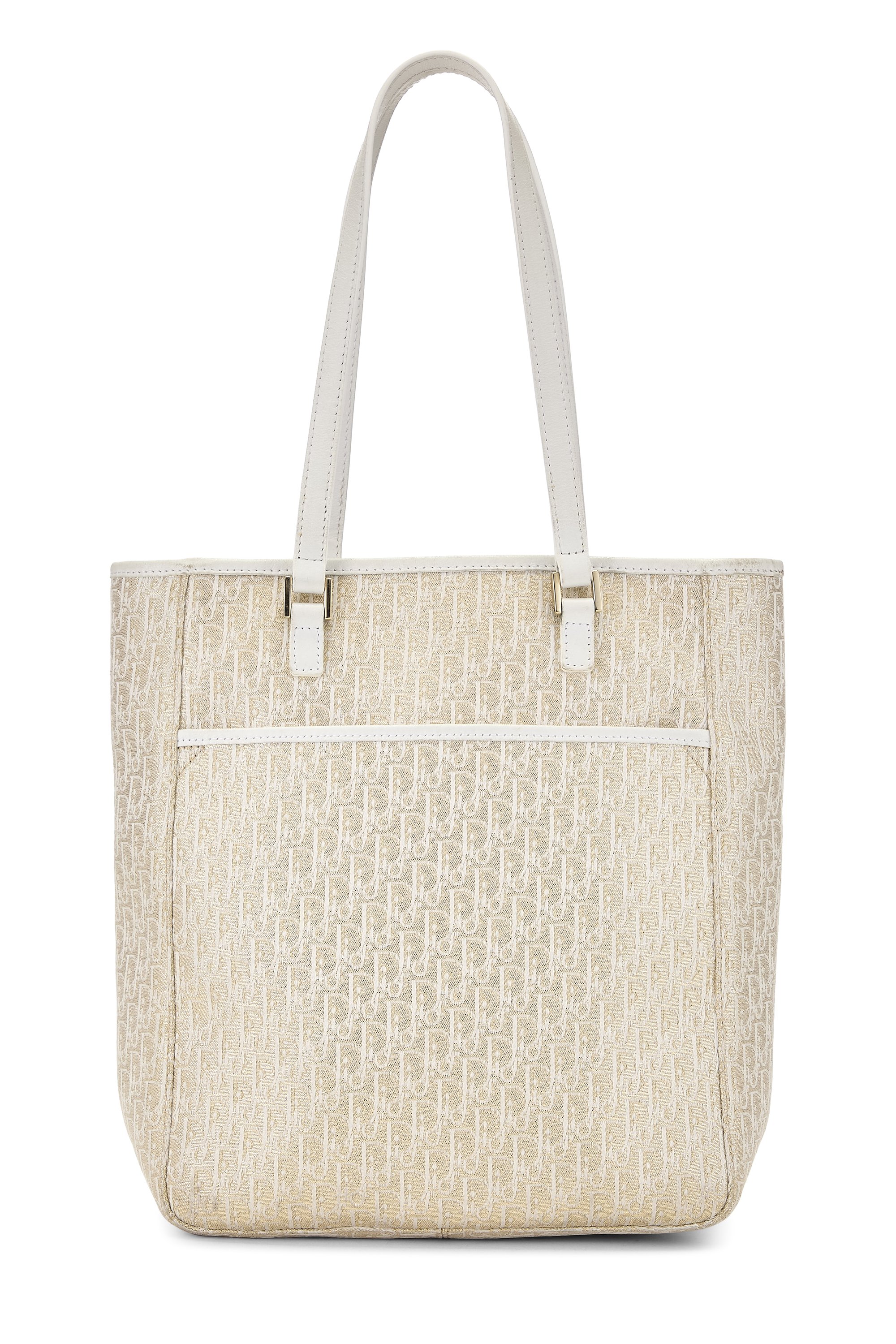 Dior Gold Trotter Canvas Tote