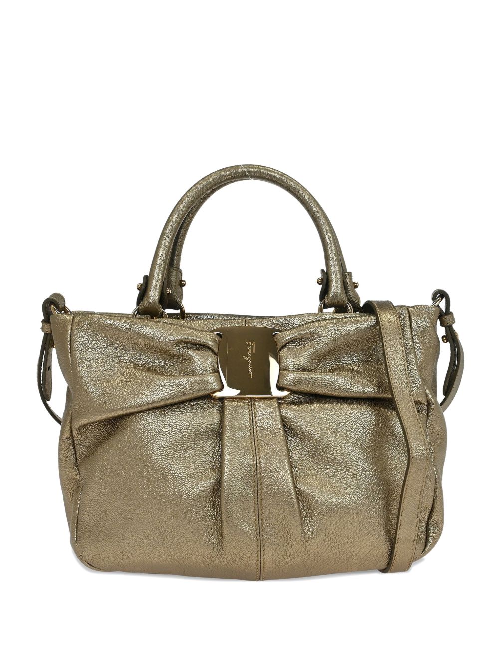 Ferragamo 2010s Vara 2way tote bag