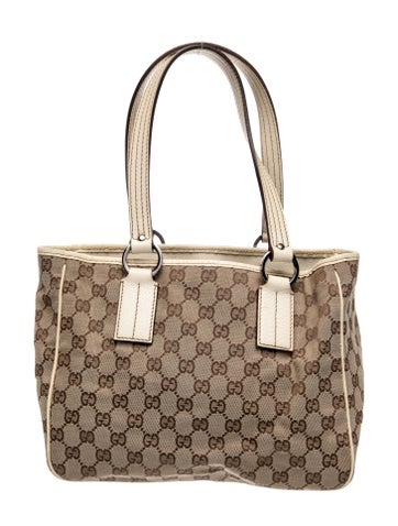 GG Canvas Top Handle Bag