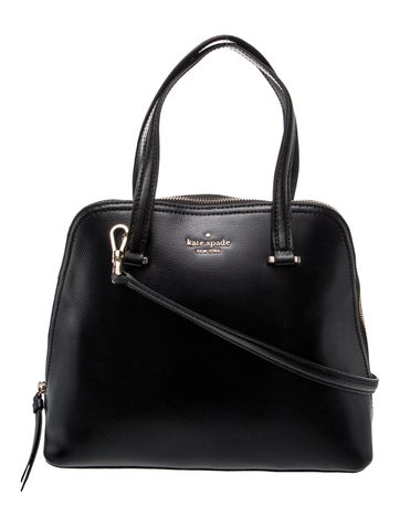Leather Top Handle Bag