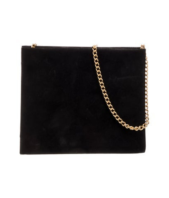 Salvatore Ferragamo Ferragamo Suede Evening Bag