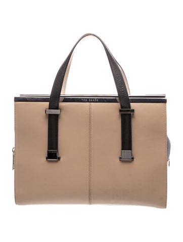 Leather Top Handle Bag
