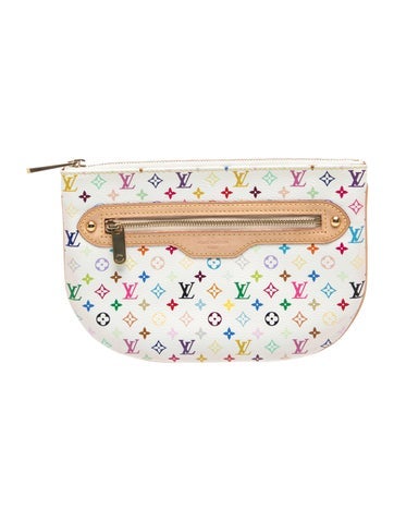 Multicolore Monogram Pochette Plate GM Vintage
