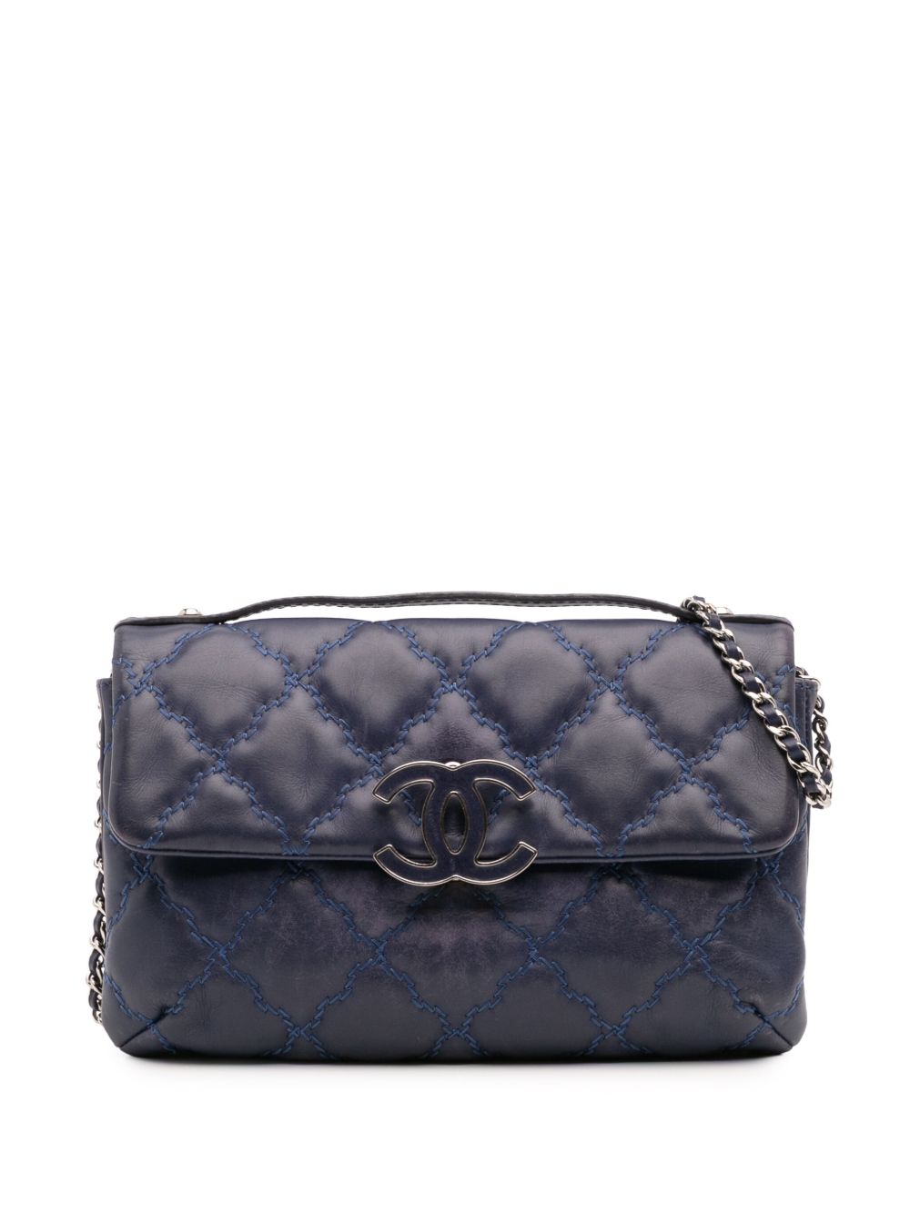 2012-2013 Mini Double Stitch Hamptons Flap satchel