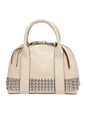 Leather Top Handle Bag