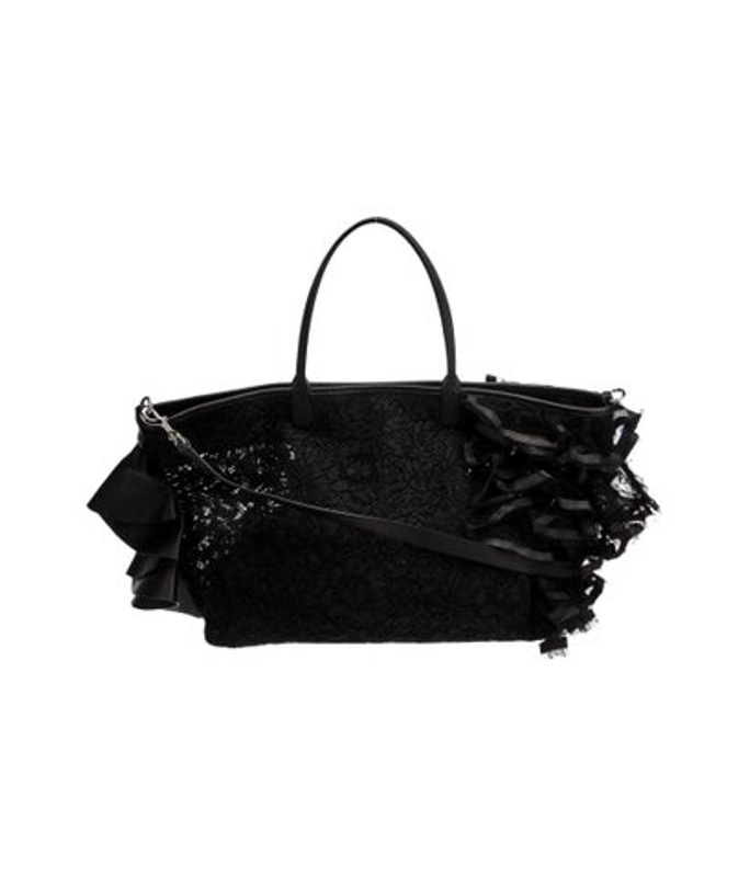 Valentino Lace Weekender Bag