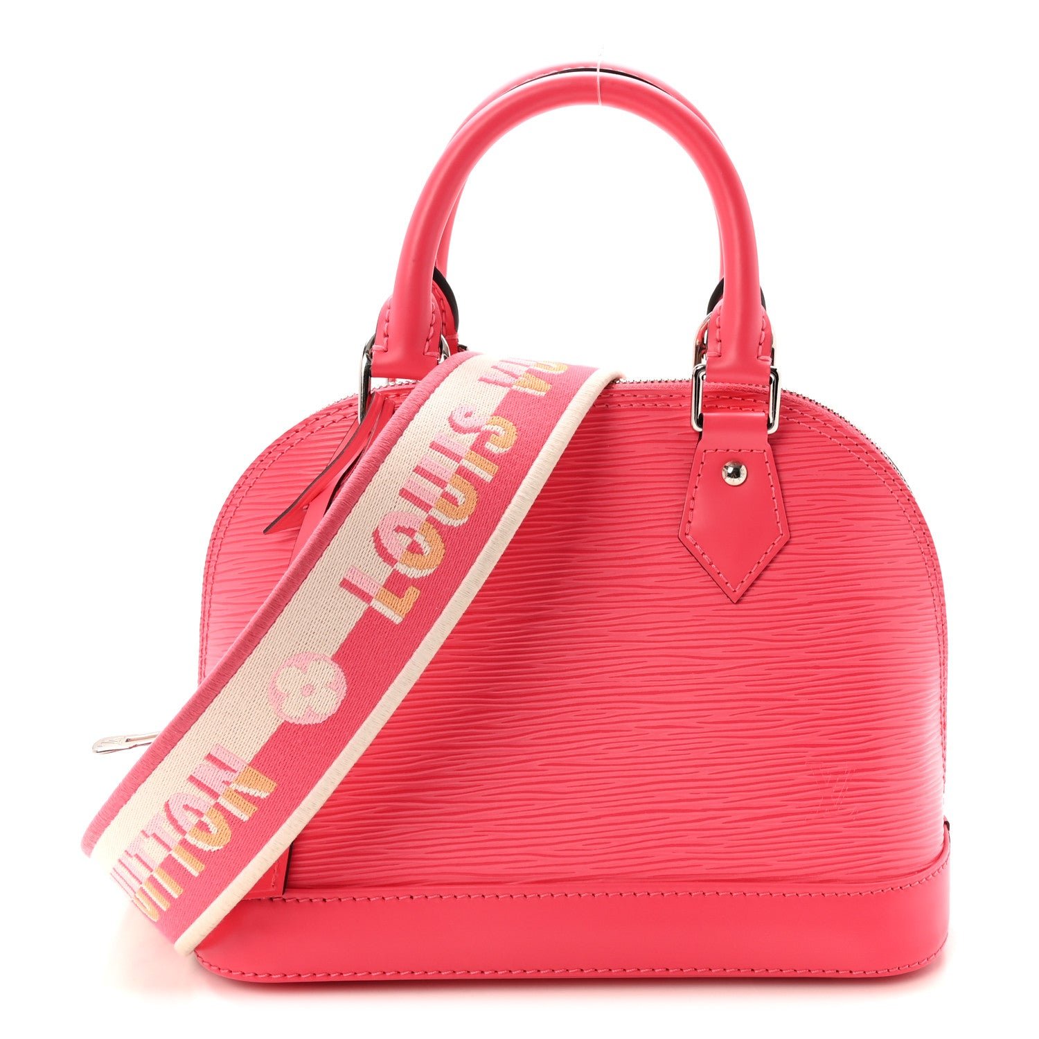 Louis Vuitton Epi Jacquard Alma BB Dragon Fruit