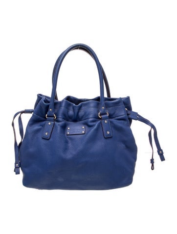 Leather Top Handle Bag