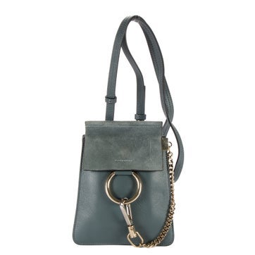 Leather Mini Faye Bracelet Bag, Mini