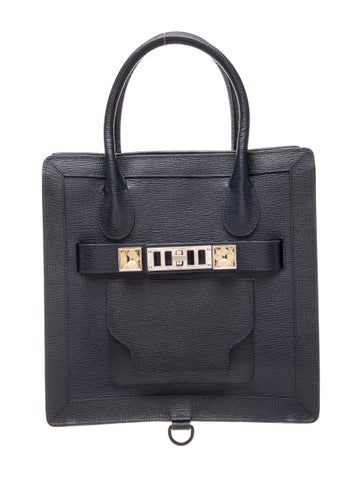 Leather Top Handle Bag