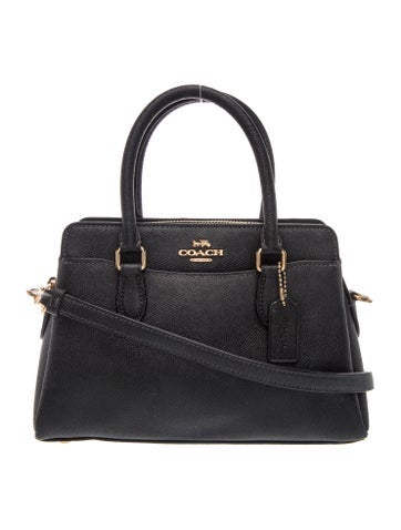 Coach Leather Top Handle Bag