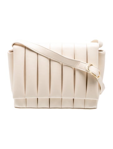 Themoire Leather Crossbody Bag