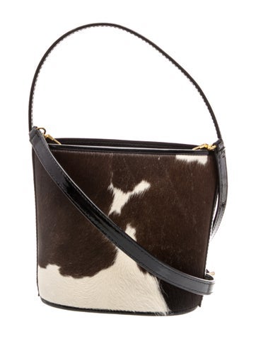 Calf Hair Top Handle Bag