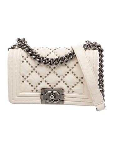 Small Studded Boy Bag