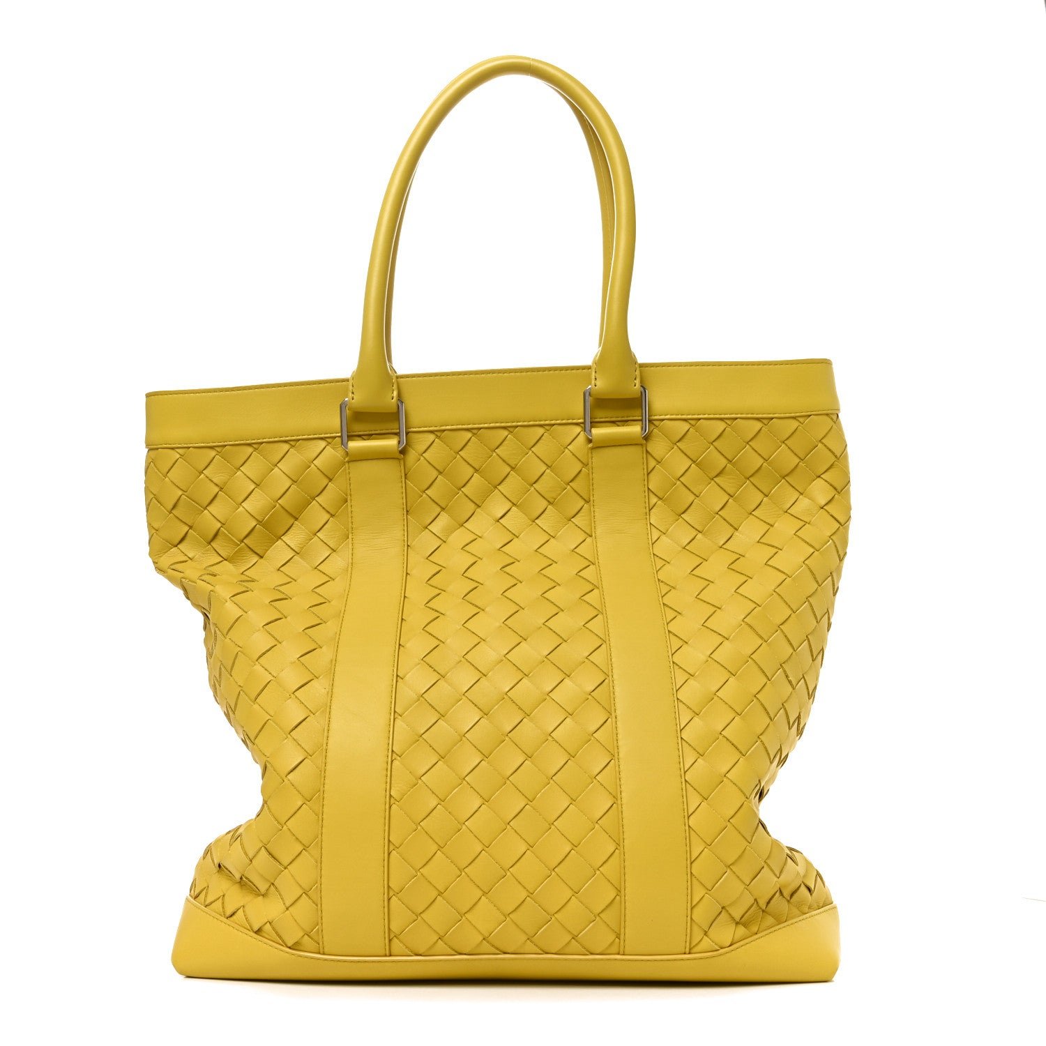 Bottega Veneta Nappa Intrecciato Hydrology Tote Kiwi