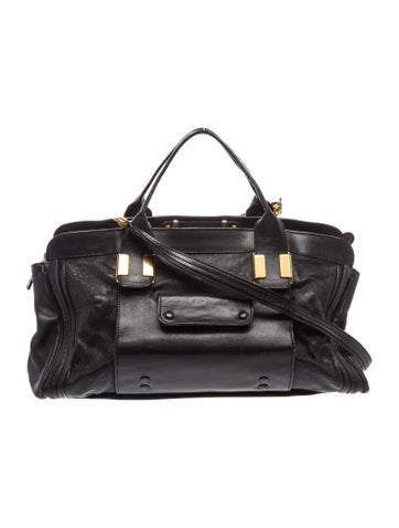 Leather Top Handle Bag