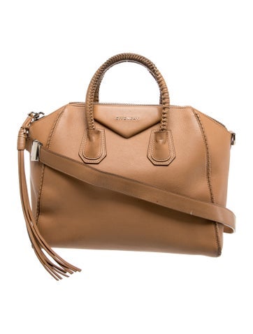 Leather Top Handle Bag