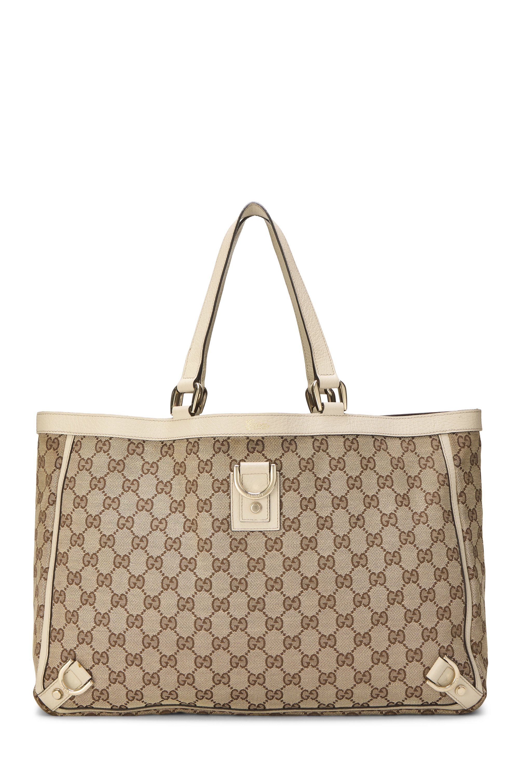 Original GG Canvas D-Ring Abbey Tote Large