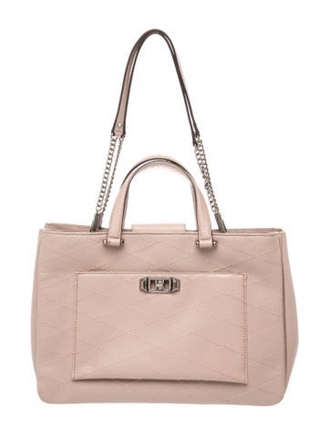 Leather Top Handle Bag