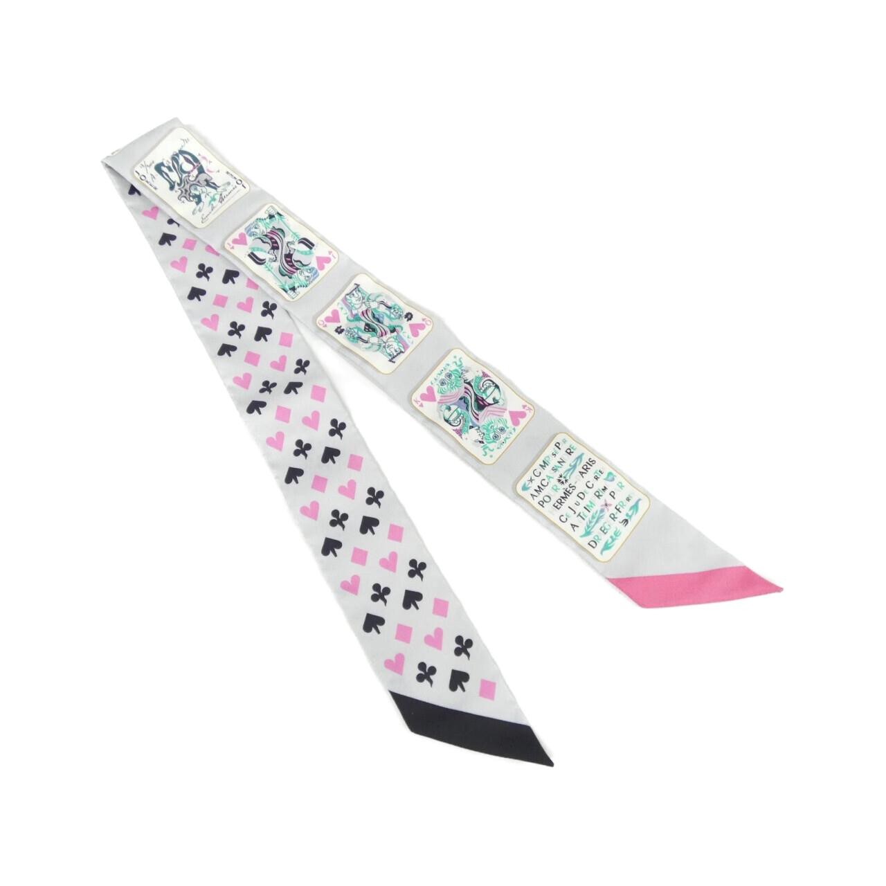 Hermès JEU DE CARTES Twilly 063169S Scarf