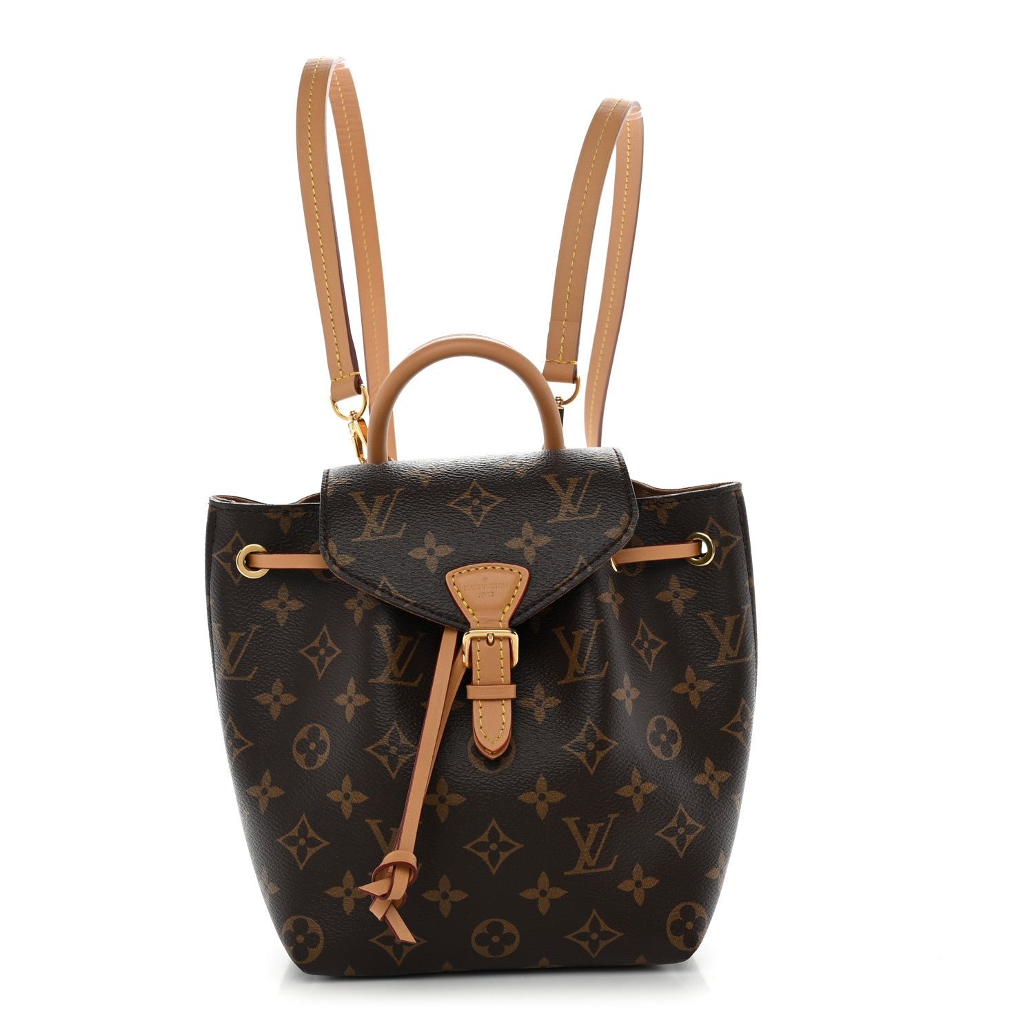 Louis Vuitton Monogram Montsouris BB Backpack Natural