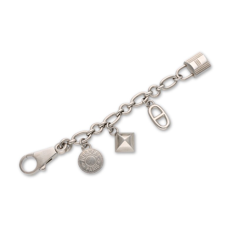 Hermes Permabrass Light Gold Olga Breloque Bag Charm
