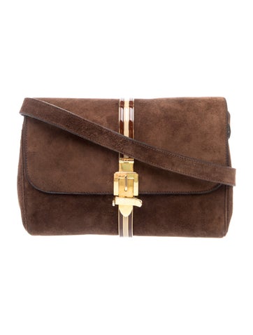 Suede Shoulder Bag