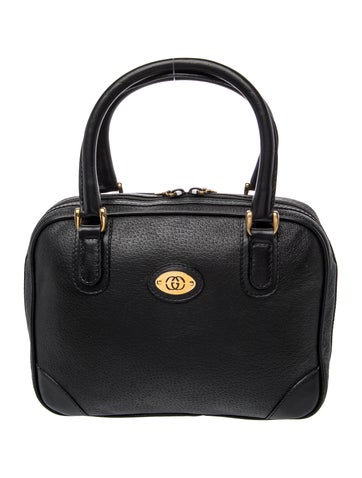 Leather Top Handle Bag Vintage