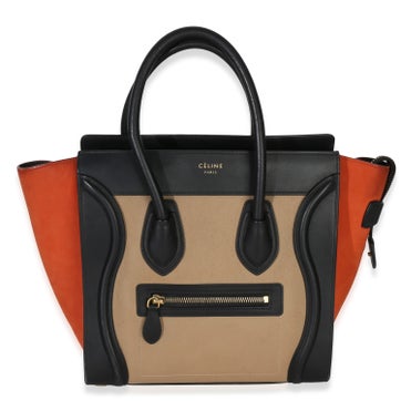Leather Luggage Tote Nano