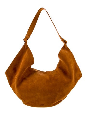 Khaite Suede Shoulder Bag