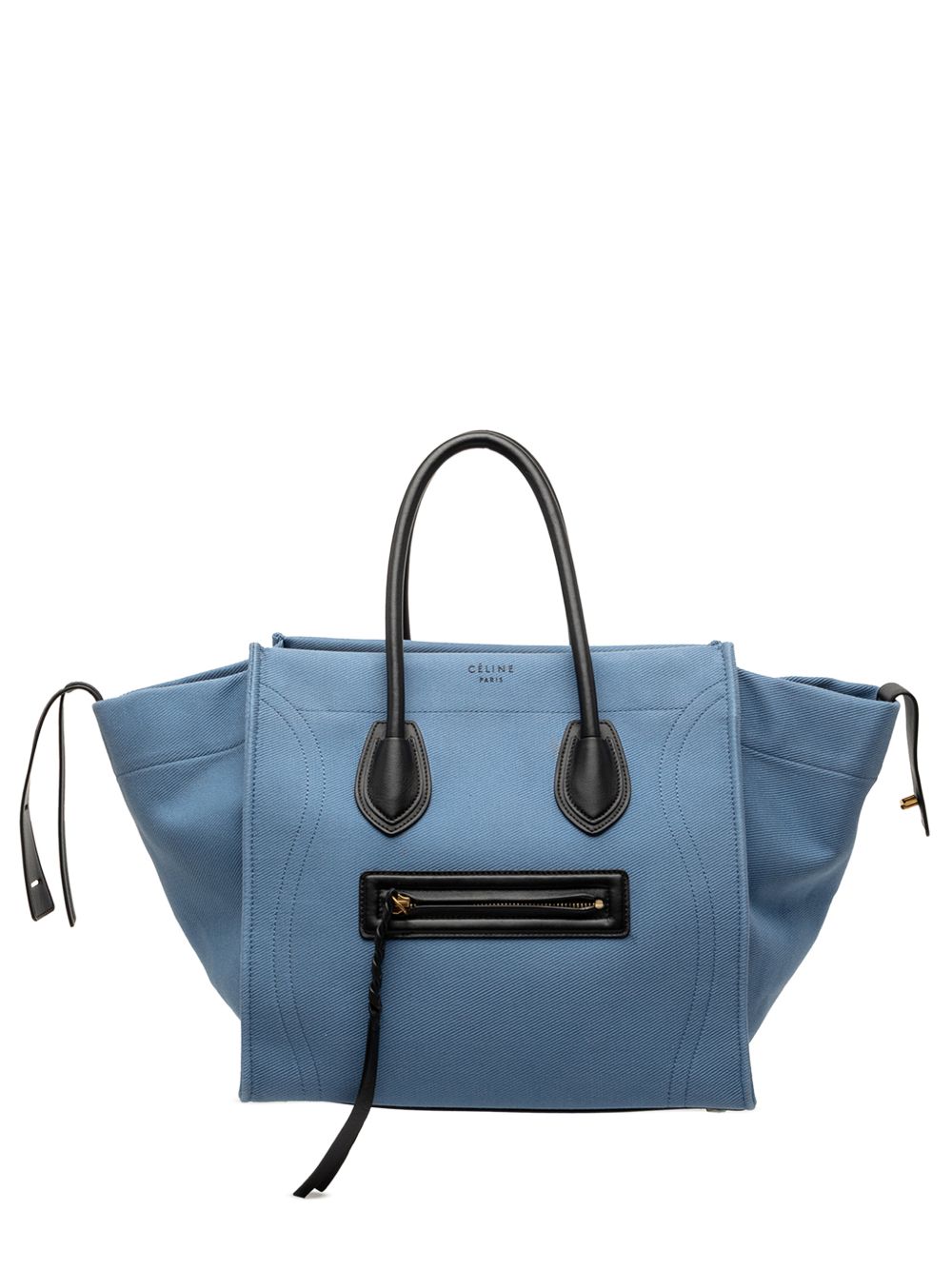 2016 Medium Denim Phantom Luggage tote bag