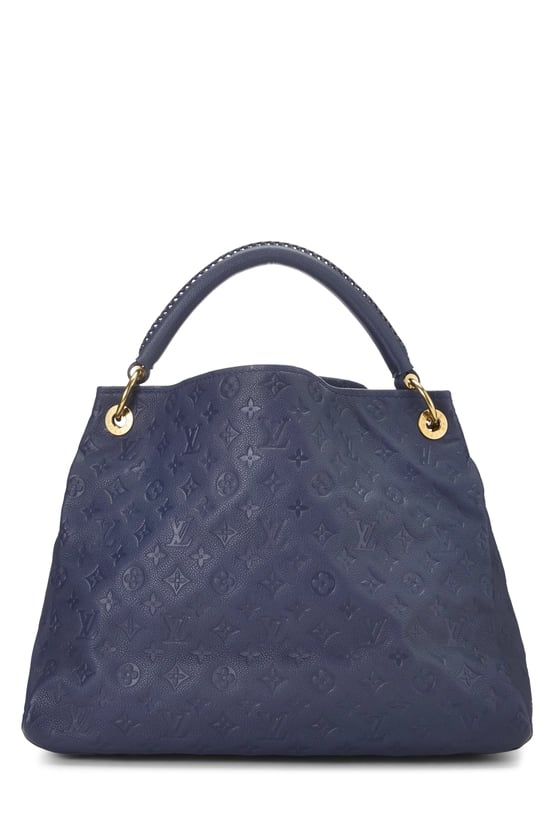 Navy Monogram Empreinte Artsy MM