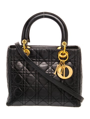 Cannage Lady Dior Medium Vintage