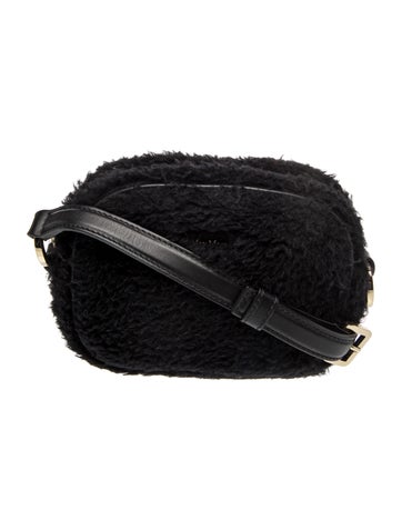 Max Mara Faux Fur Crossbody Bag