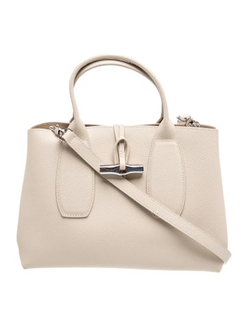 Leather Top Handle Bag