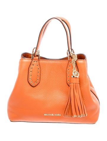 Leather Top Handle Bag