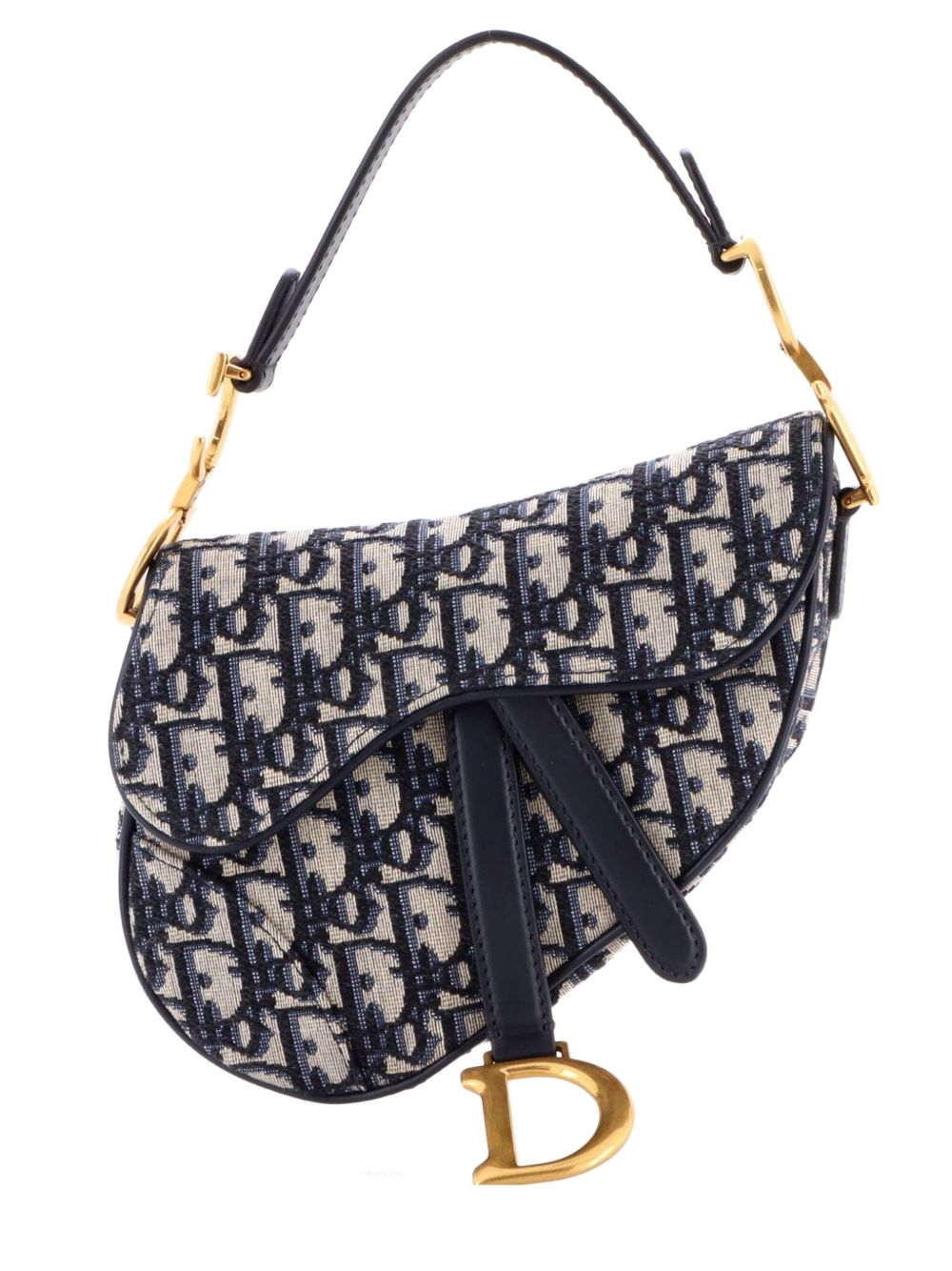 Dior Saddle Handbag Oblique Canvas Mini shoulder bag