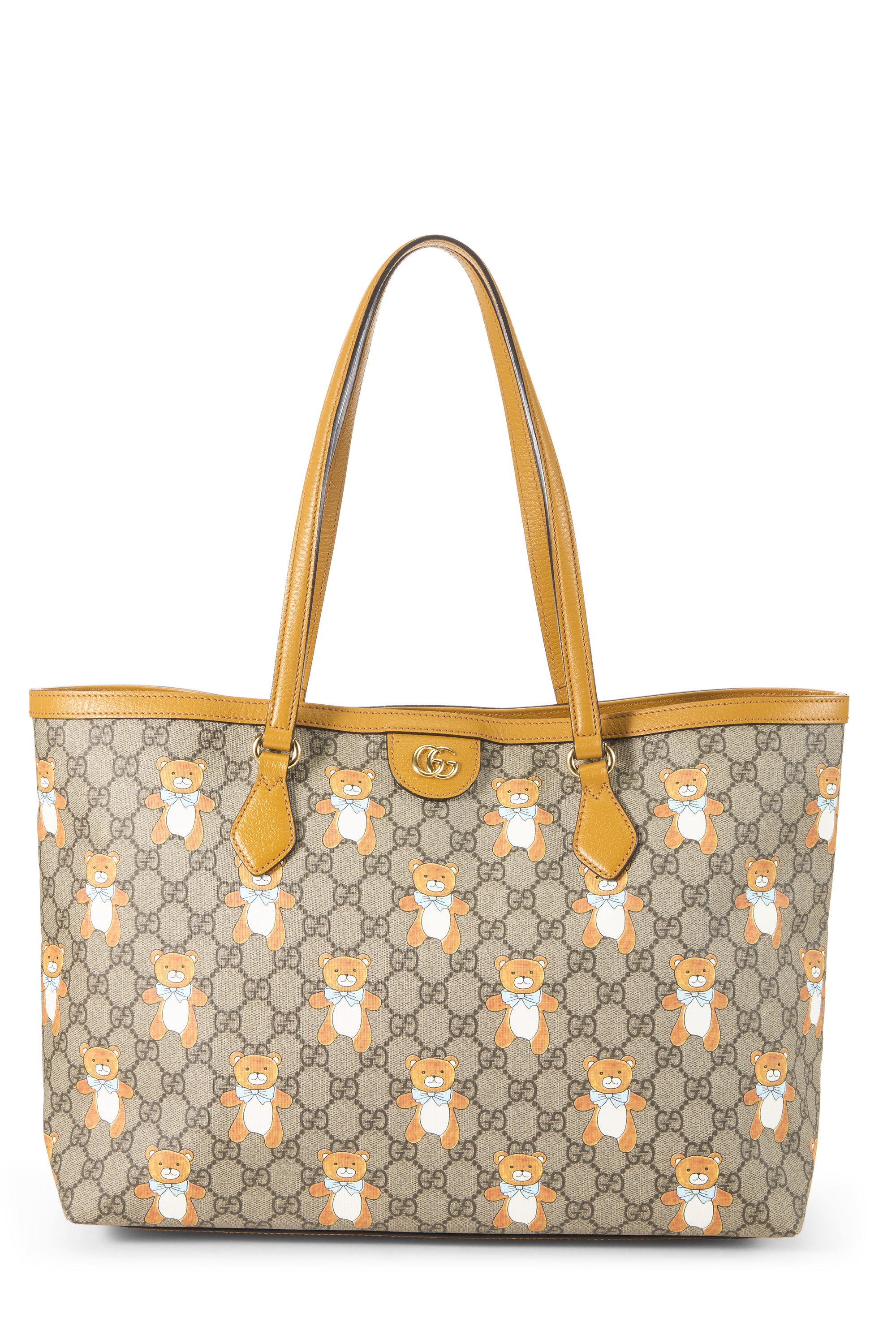 EXO KAI x Gucci Brown GG Supreme Tote Medium