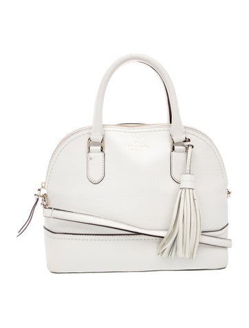 Leather Top Handle Bag
